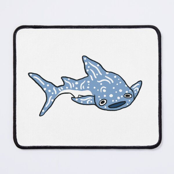 Item preview, Cute Happy Smiling Whale Shark Sticker For Ocean Animal Lovers designed and sold by Madeleine Sharp.