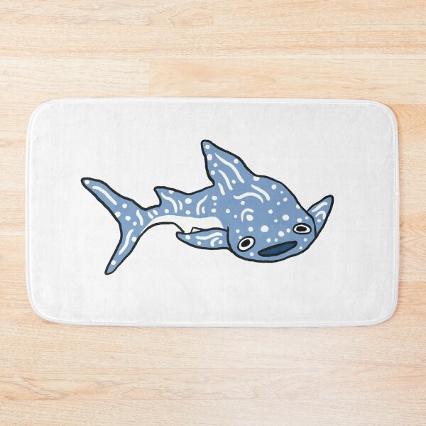 Item preview, Cute Happy Smiling Whale Shark Sticker For Ocean Animal Lovers designed and sold by Madeleine Sharp.