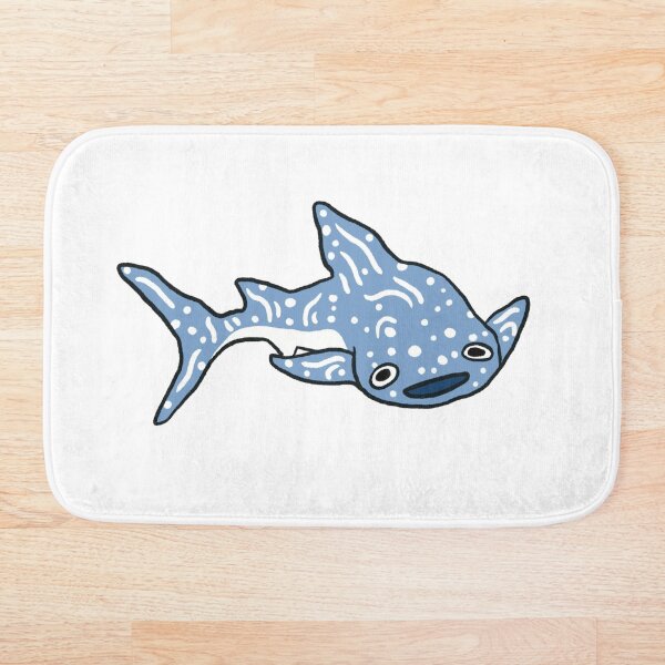 Item preview, Cute Happy Smiling Whale Shark Sticker For Ocean Animal Lovers designed and sold by Madeleine Sharp.