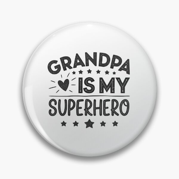 Item preview, Grandpa is my superhero designed and sold by nimmitrends.