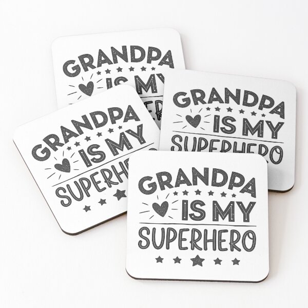 Item preview, Grandpa is my superhero designed and sold by nimmitrends.