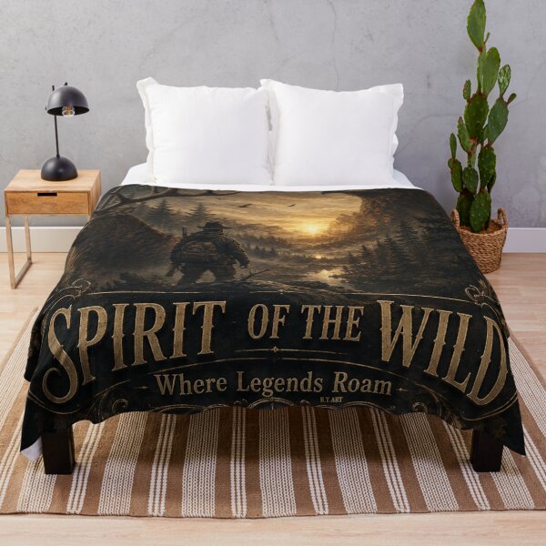Item preview, SPIRIT OF THE WILD – Where Legends Roam designed and sold by TammyHunterArt.