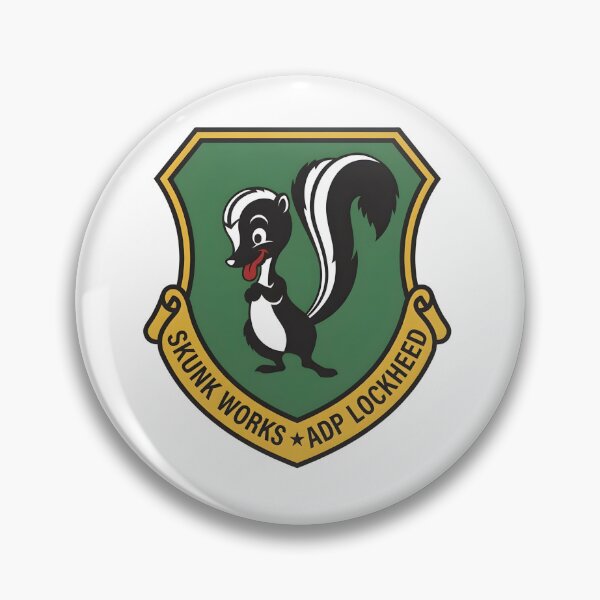 Item preview, Lockheed ADP Skunk Works Shield Emblem designed and sold by CharlieDesings.