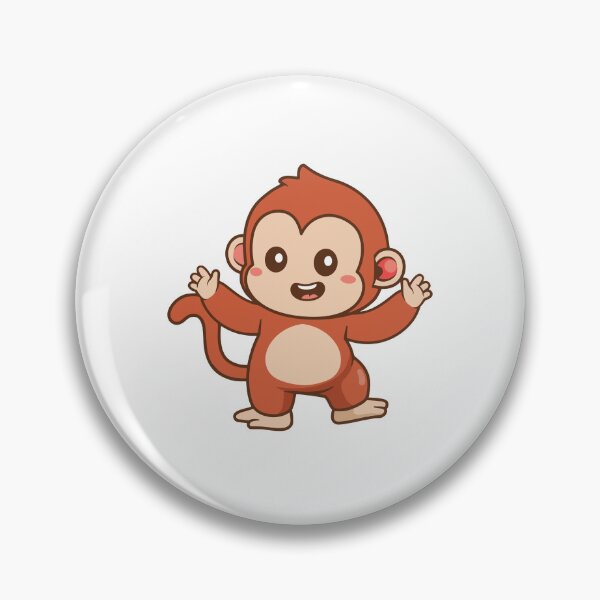 Item preview, Cute Happy Little Monkey Cartoon designed and sold by Hestercat.