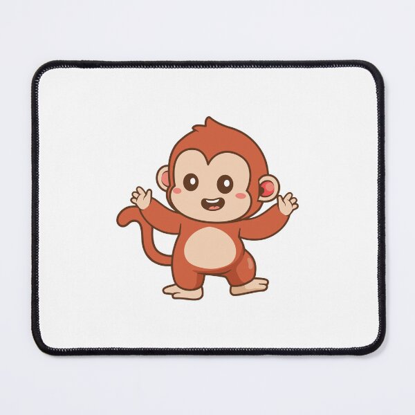 Item preview, Cute Happy Little Monkey Cartoon designed and sold by Hestercat.