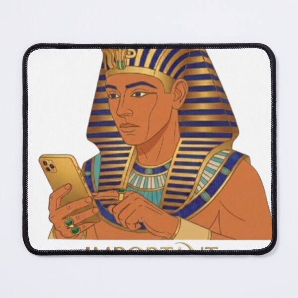 Item preview, pharaoh Scrolling on Smartphone Important Civilization Business designed and sold by Northern Glow Art.