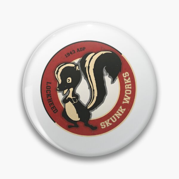 Item preview, Vintage Lockheed 1943 ADP Skunk Works Badge designed and sold by CharlieDesings.