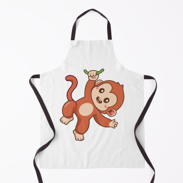 Item preview, Cute Monkey Swinging on a Vine designed and sold by Hestercat.