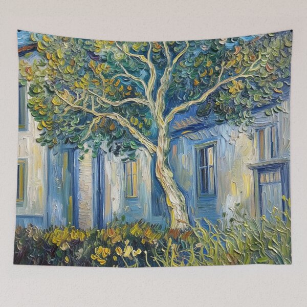 Item preview, Tree-lined house designed and sold by sid1802.