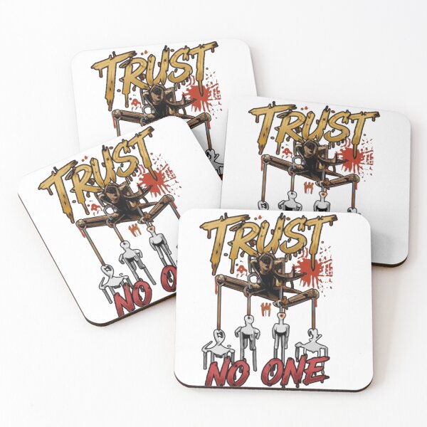 Item preview, Trust No One Dark Puppet Design designed and sold by Ahmedsyde.