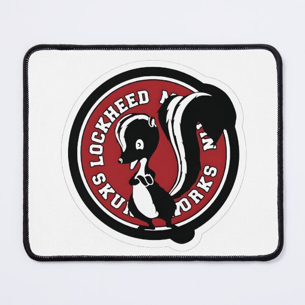 Item preview, Lockheed Martin Skunk Works Circular Decal Emblem designed and sold by CharlieDesings.