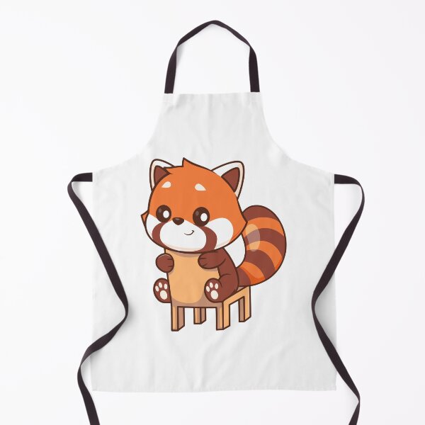 Item preview, Cute Red Panda Sitting on Chair designed and sold by Hestercat.