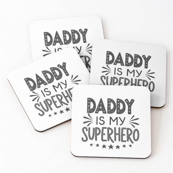 Item preview, Daddy is my superhero designed and sold by nimmitrends.