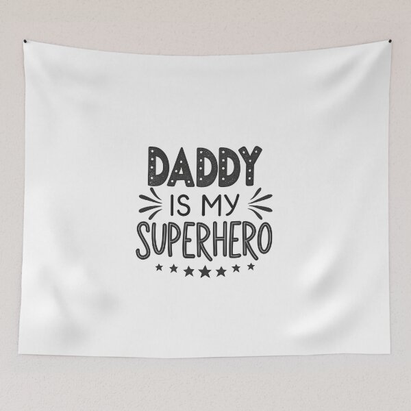 Item preview, Daddy is my superhero designed and sold by nimmitrends.