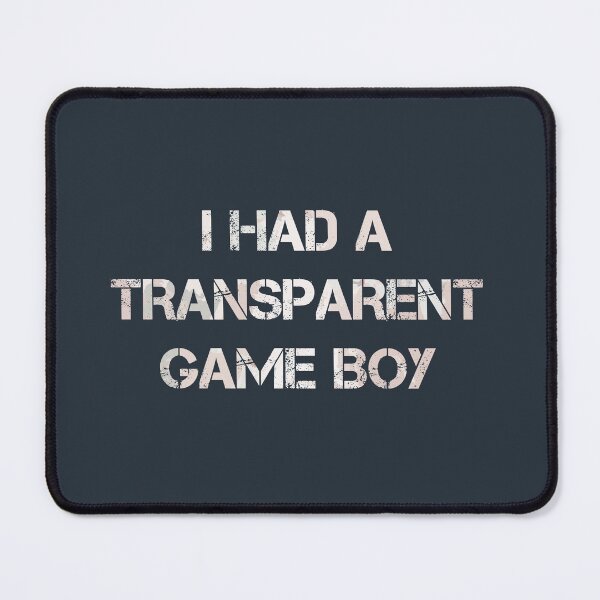 Item preview, Australian Nostalgia Series TRANSPARENT GAMEBOY designed and sold by Biljana LOVE 4 YOU.
