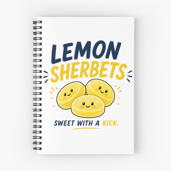 Item preview, Lemon Sherbets Funny Candy Sticker | Cute British Retro Sweets designed and sold by Snackwave Ninety.