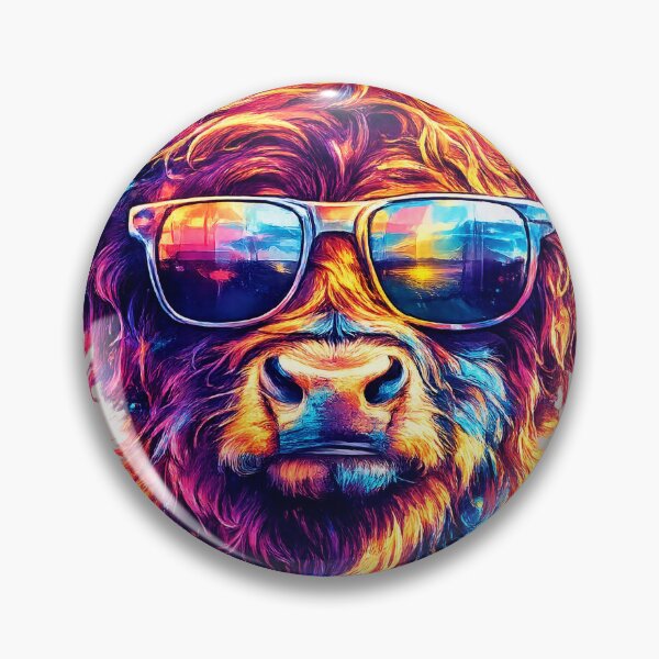 Item preview, bull with glasses designed and sold by ArtyStocks.