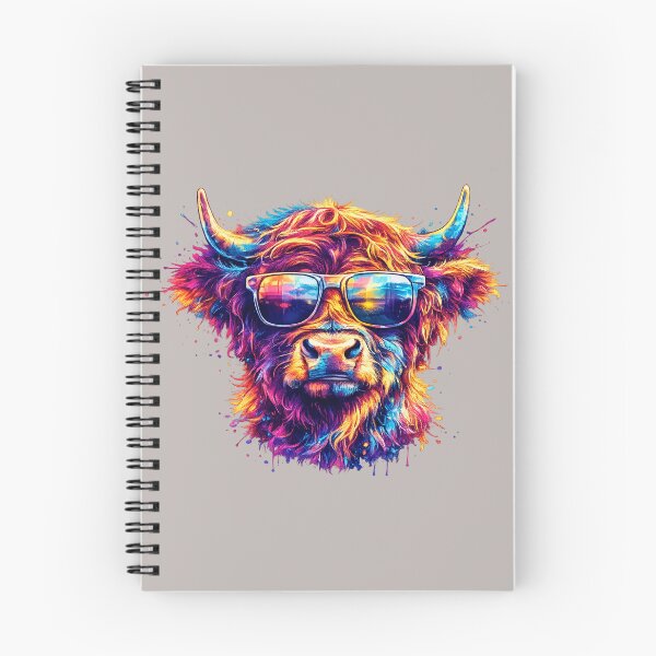 Item preview, bull with glasses designed and sold by ArtyStocks.