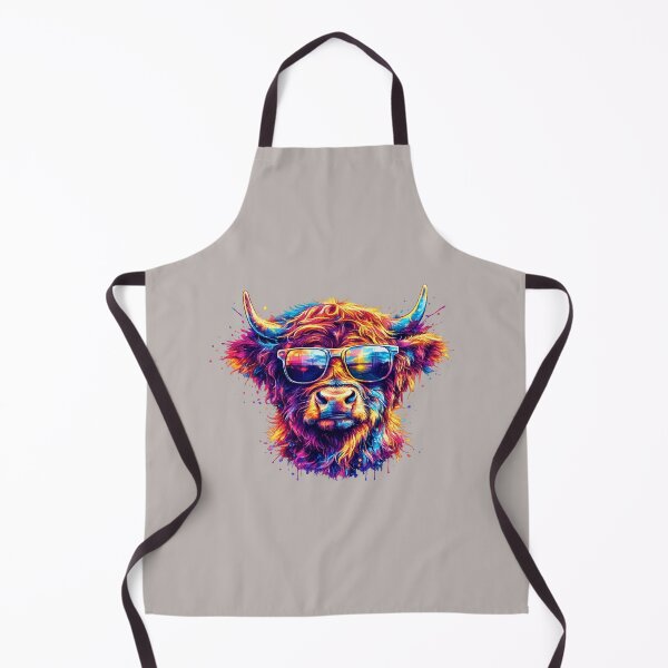 Item preview, bull with glasses designed and sold by ArtyStocks.