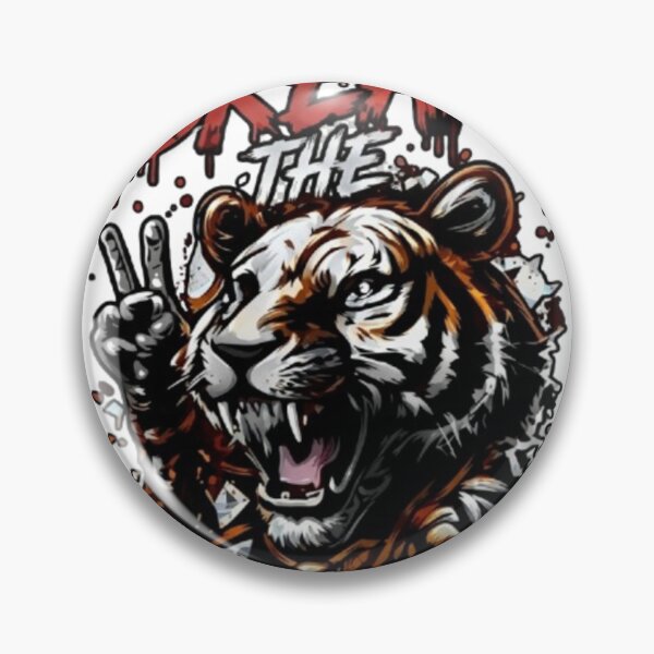 Item preview, Break The Rules Tiger Streetwear Design designed and sold by Ahmedsyde.