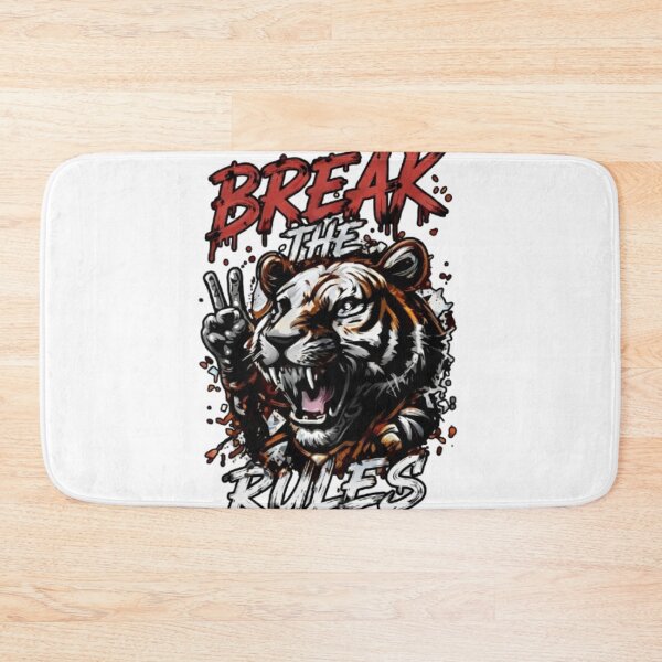 Item preview, Break The Rules Tiger Streetwear Design designed and sold by Ahmedsyde.