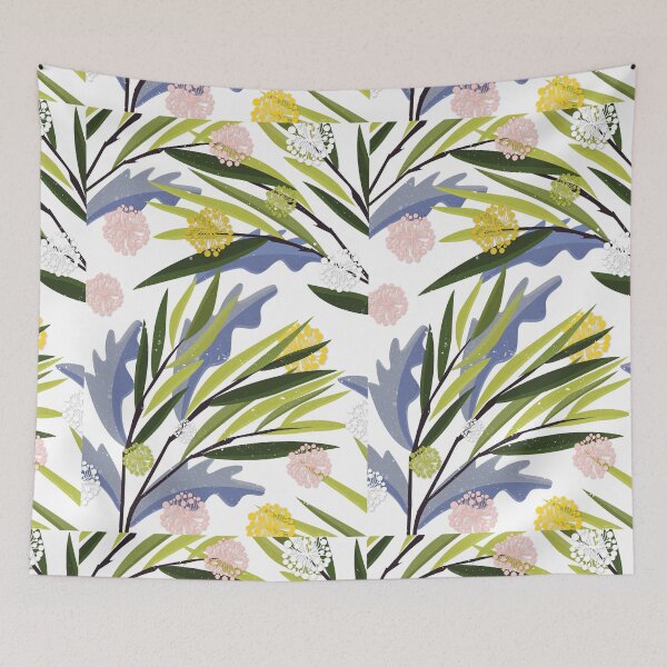 Item preview,  Floral leaf Pattern Multicolor art designed and sold by artbundleindia.