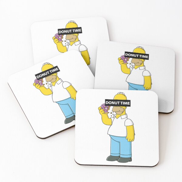 Item preview, Homer Simpson - DONUT TIME designed and sold by JacekSzafirek.