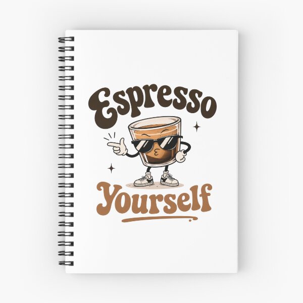 Item preview, Espresso Yourself Funny Coffee Design designed and sold by INVITOARTE.