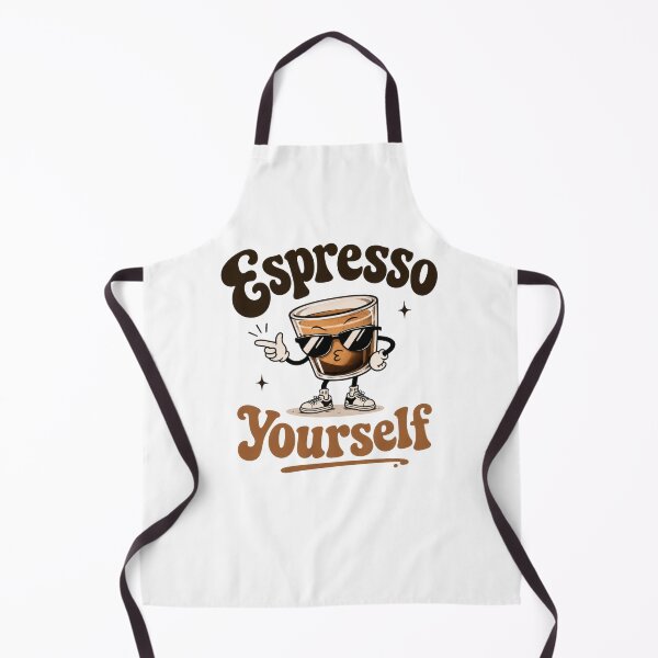 Item preview, Espresso Yourself Funny Coffee Design designed and sold by INVITOARTE.