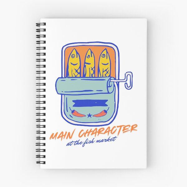 Item preview, Main Character At The Fish Market Sardine Meme designed and sold by CleanDecor.