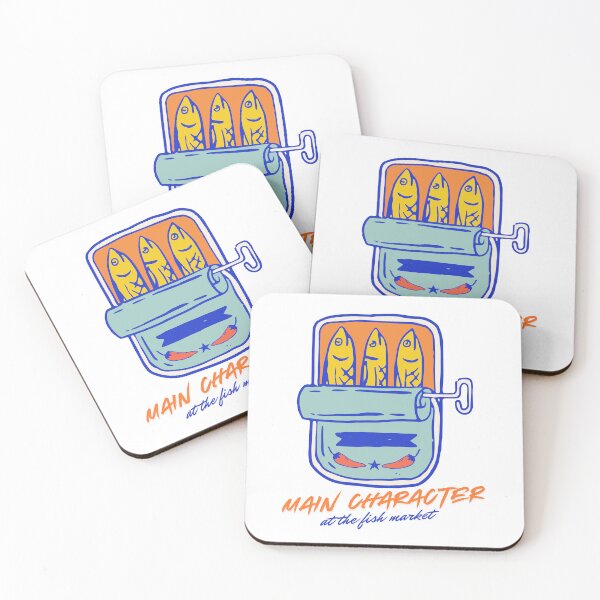 Item preview, Main Character At The Fish Market Sardine Meme designed and sold by CleanDecor.