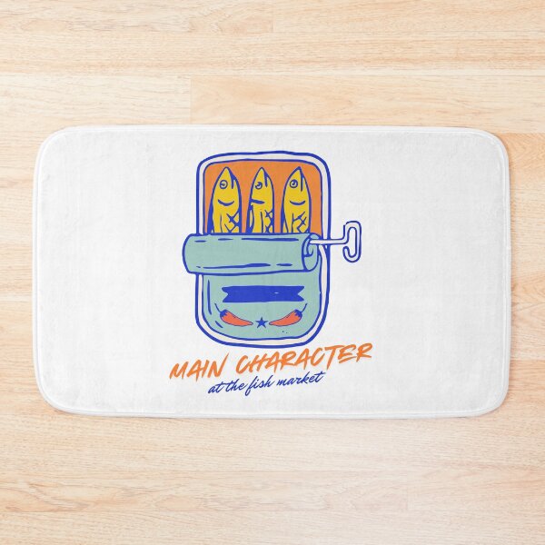 Item preview, Main Character At The Fish Market Sardine Meme designed and sold by CleanDecor.