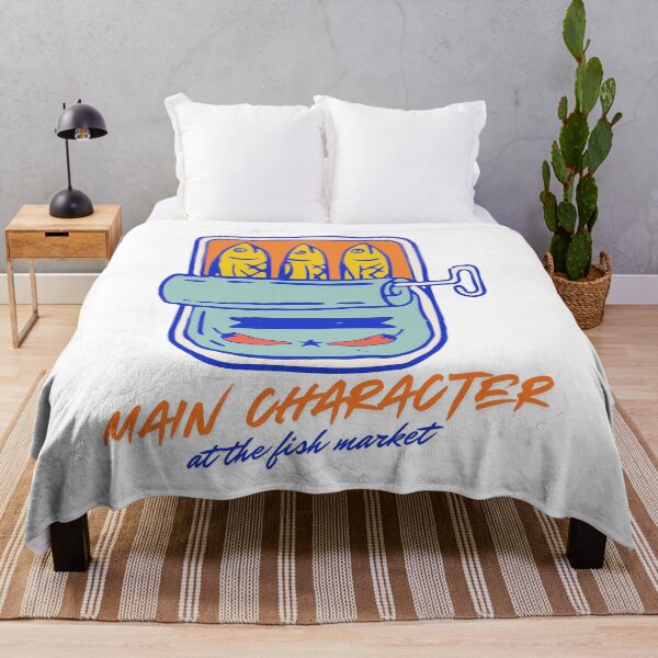 Item preview, Main Character At The Fish Market Sardine Meme designed and sold by CleanDecor.