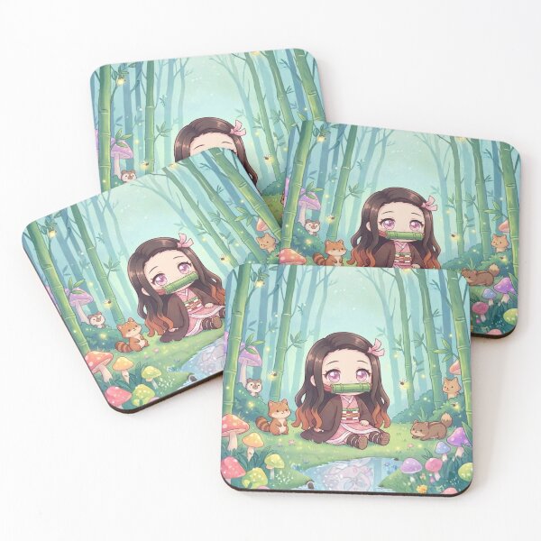 Item preview, Chibi Nezuko Kawaii Forest designed and sold by Innova_Creations.