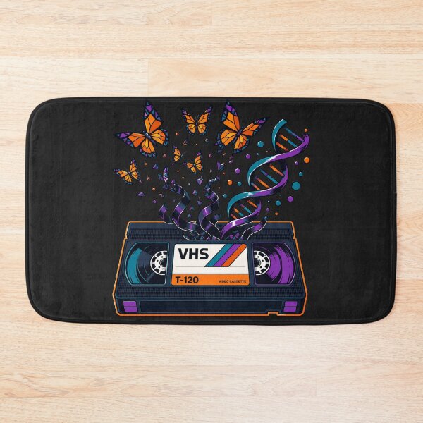 Item preview, Retro VHS Tape Geometric Butterfly Metamorphosis designed and sold by MarVan-Prints.