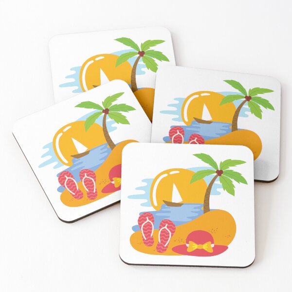 Item preview, Tropical Beach Summer Vacation Scene designed and sold by Art-Essa.