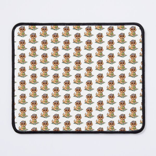 Item preview, Happy Golden Retriever Puppy Watermelon Summer Sticker designed and sold by flee09.