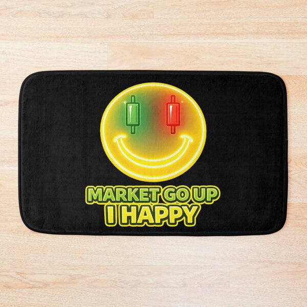 Item preview, Market Go Up I Happy – Funny Trading Design designed and sold by PatysArt.