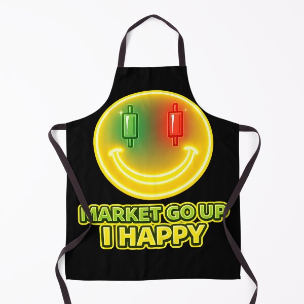Item preview, Market Go Up I Happy – Funny Trading Design designed and sold by PatysArt.
