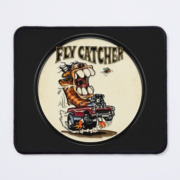 Item preview, FLY CATCHER, BIG TOOTH HOT ROD MONSTER BURNS RUBBER designed and sold by V3GFX.