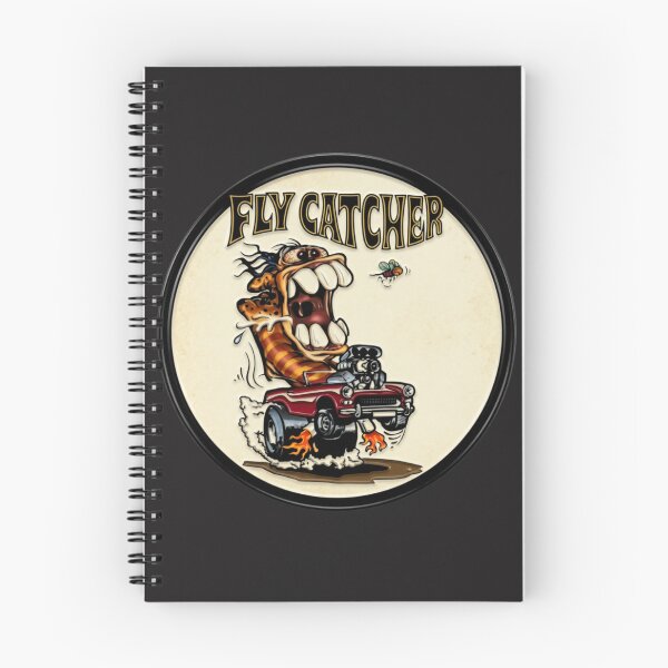 Item preview, FLY CATCHER, BIG TOOTH HOT ROD MONSTER BURNS RUBBER designed and sold by V3GFX.
