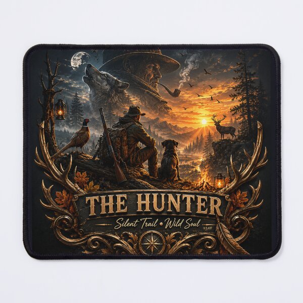 Item preview, THE HUNTER — Trail of Silent Shadows designed and sold by TammyHunterArt.