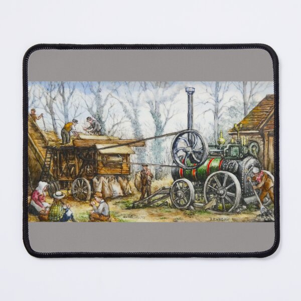 Item preview, Threshing in the old days by R E Whitaker designed and sold by Collector-RB.