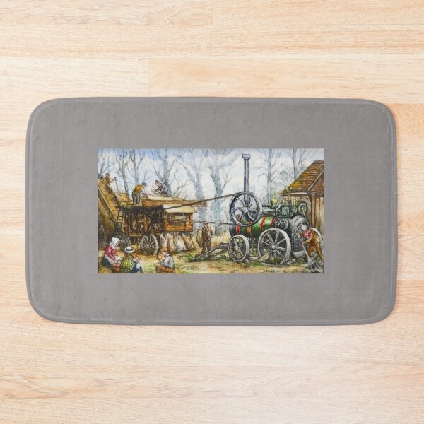 Item preview, Threshing in the old days by R E Whitaker designed and sold by Collector-RB.