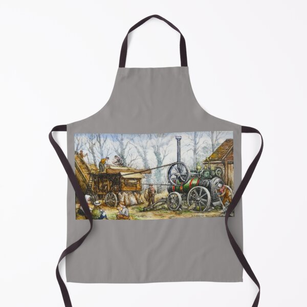 Item preview, Threshing in the old days by R E Whitaker designed and sold by Collector-RB.