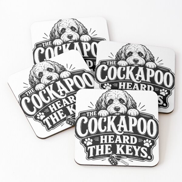 Item preview, Funny Cockapoo Dog Lover Car Key Design designed and sold by Cockapoo Society.