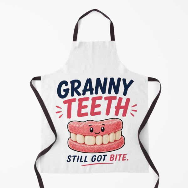 Item preview, Granny Teeth Funny Candy Sticker | Cute British Retro Sweets designed and sold by Snackwave Ninety.