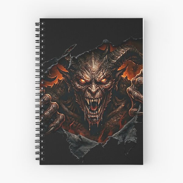 Item preview, Demon Ripping Through Shirt Scary Devil Monster Halloween designed and sold by DarkOriginArts.