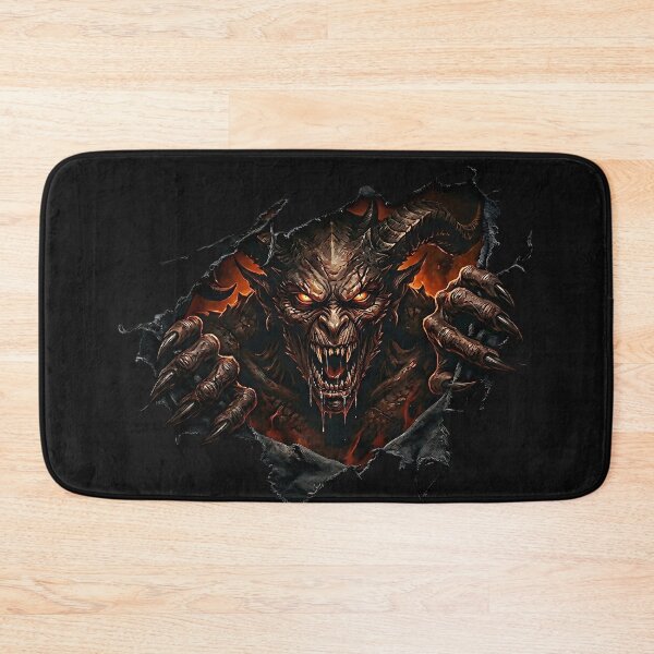 Item preview, Demon Ripping Through Shirt Scary Devil Monster Halloween designed and sold by DarkOriginArts.