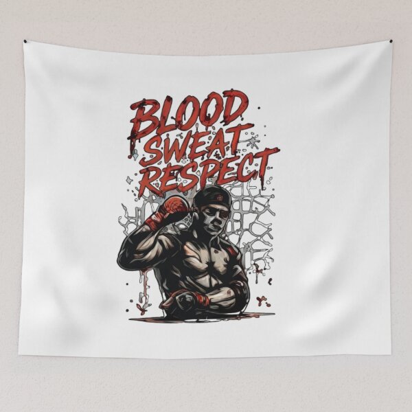 Item preview, Blood Sweat Respect Boxer Design designed and sold by Ahmedsyde.
